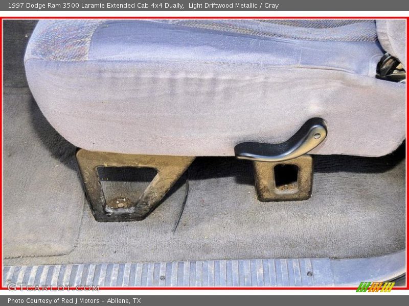 Light Driftwood Metallic / Gray 1997 Dodge Ram 3500 Laramie Extended Cab 4x4 Dually