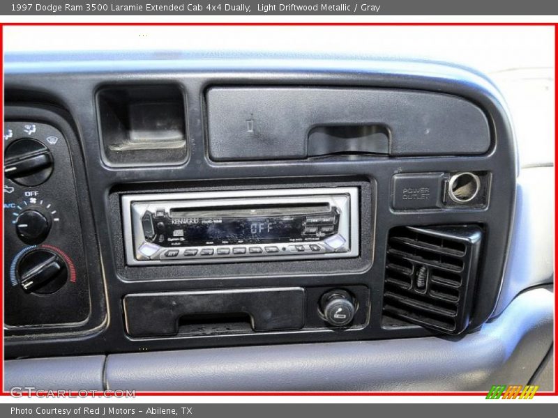 Light Driftwood Metallic / Gray 1997 Dodge Ram 3500 Laramie Extended Cab 4x4 Dually