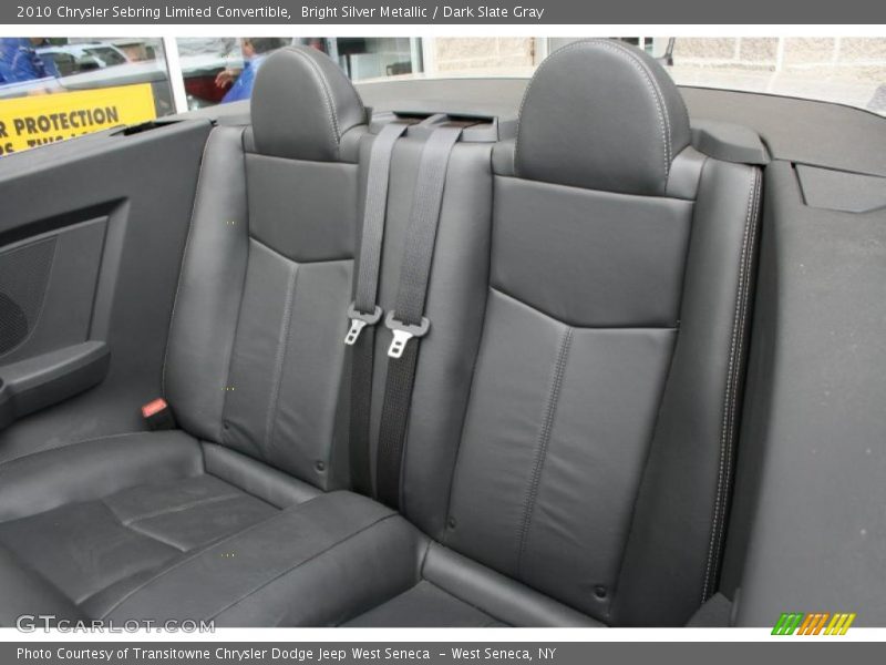 Bright Silver Metallic / Dark Slate Gray 2010 Chrysler Sebring Limited Convertible