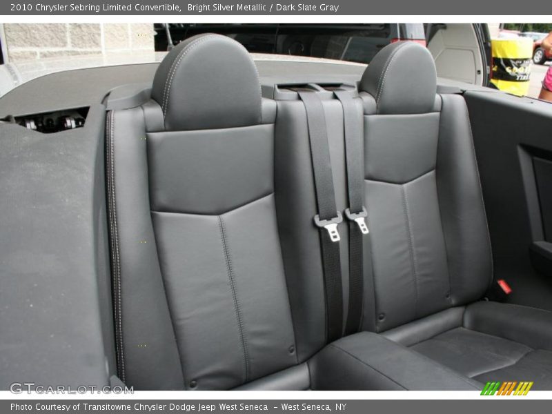 Bright Silver Metallic / Dark Slate Gray 2010 Chrysler Sebring Limited Convertible