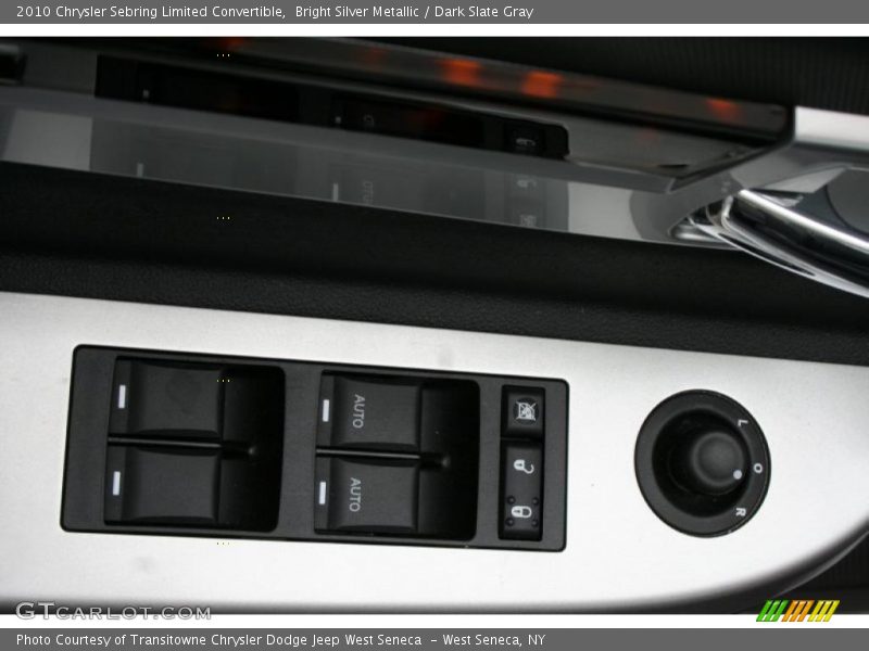 Bright Silver Metallic / Dark Slate Gray 2010 Chrysler Sebring Limited Convertible