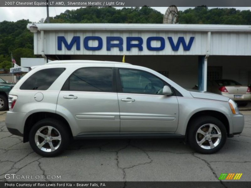 Silverstone Metallic / Light Gray 2007 Chevrolet Equinox LT AWD