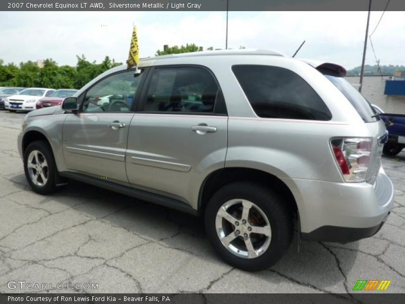 Silverstone Metallic / Light Gray 2007 Chevrolet Equinox LT AWD
