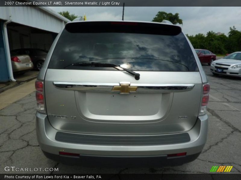 Silverstone Metallic / Light Gray 2007 Chevrolet Equinox LT AWD