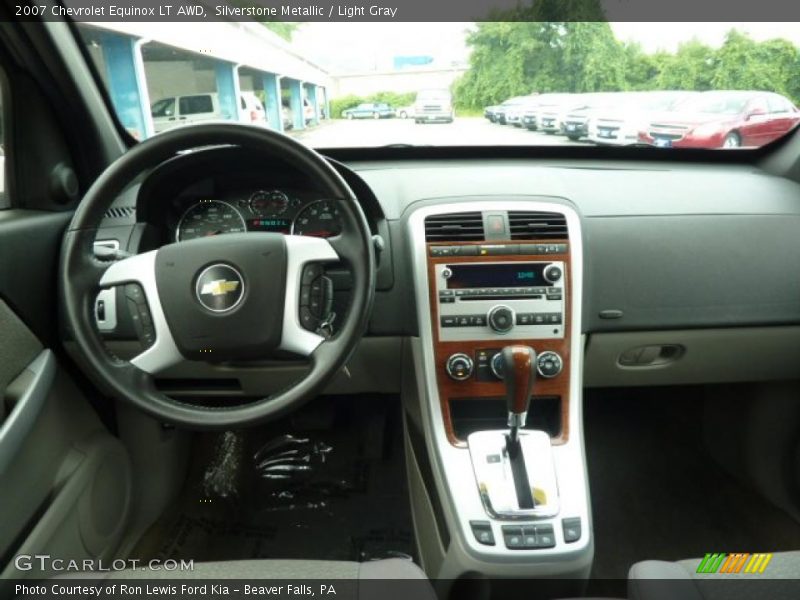 Silverstone Metallic / Light Gray 2007 Chevrolet Equinox LT AWD