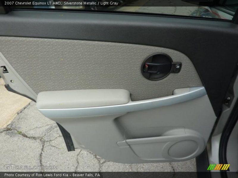 Silverstone Metallic / Light Gray 2007 Chevrolet Equinox LT AWD