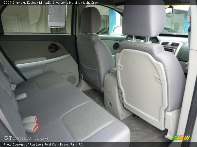 Silverstone Metallic / Light Gray 2007 Chevrolet Equinox LT AWD