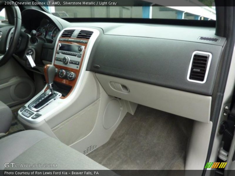 Silverstone Metallic / Light Gray 2007 Chevrolet Equinox LT AWD