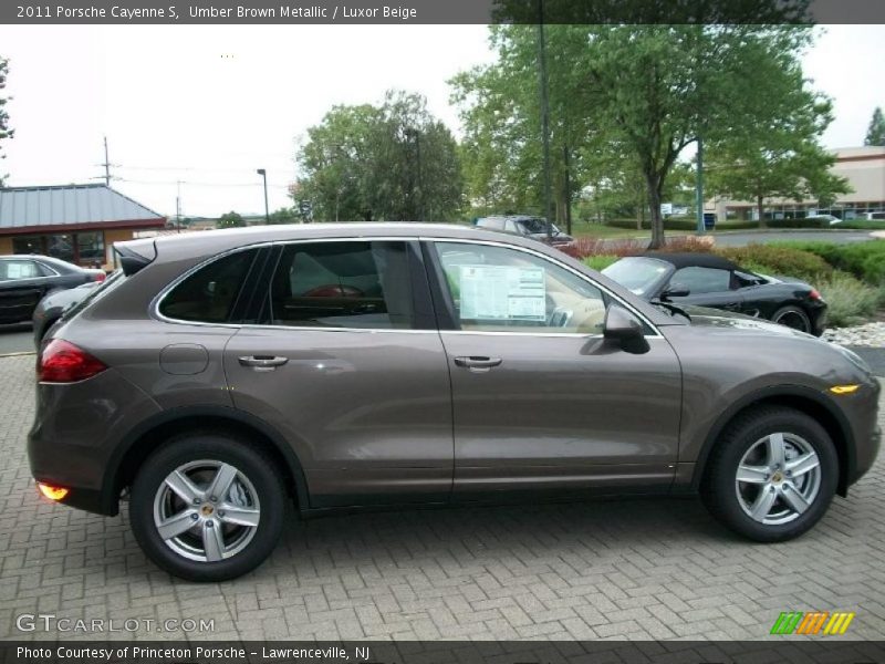 Umber Brown Metallic / Luxor Beige 2011 Porsche Cayenne S