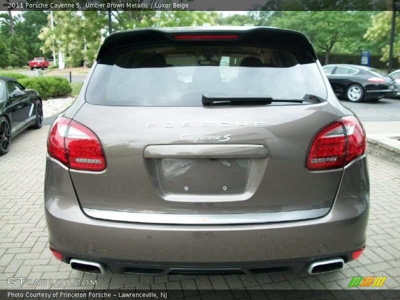Umber Brown Metallic / Luxor Beige 2011 Porsche Cayenne S