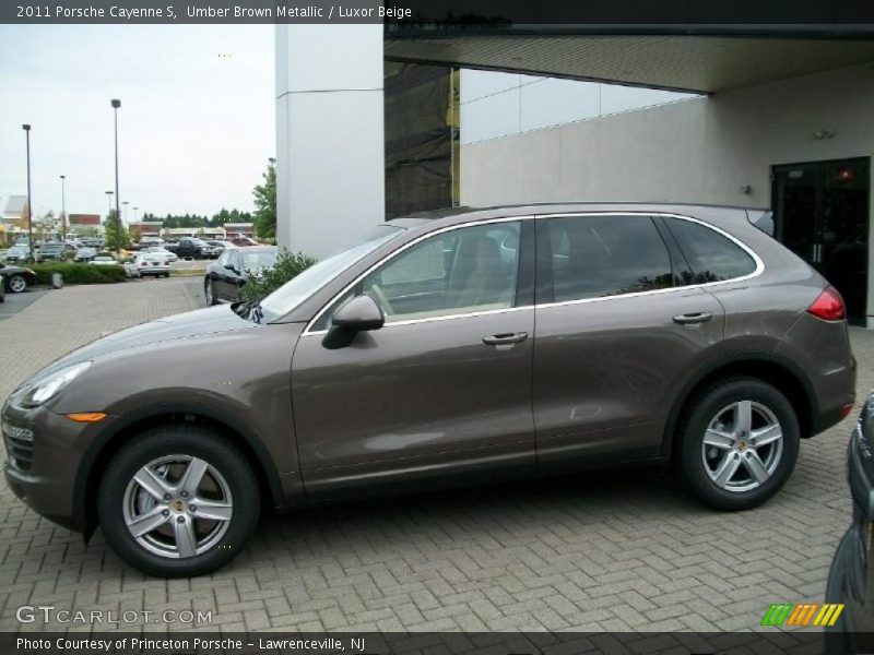 Umber Brown Metallic / Luxor Beige 2011 Porsche Cayenne S