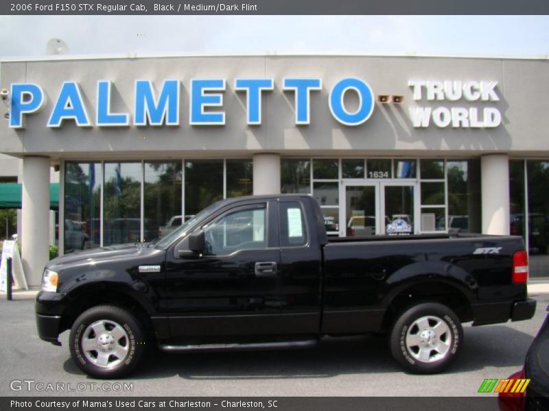 Black / Medium/Dark Flint 2006 Ford F150 STX Regular Cab