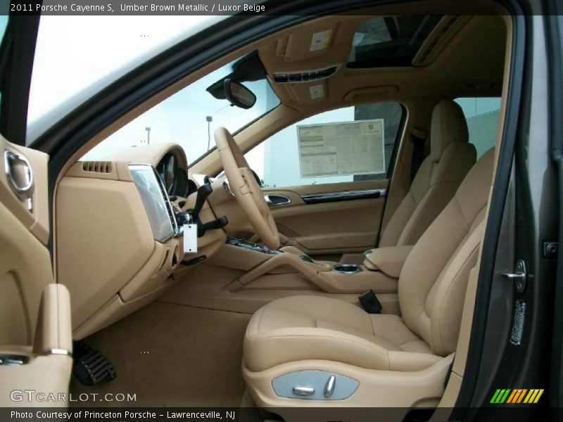 Umber Brown Metallic / Luxor Beige 2011 Porsche Cayenne S