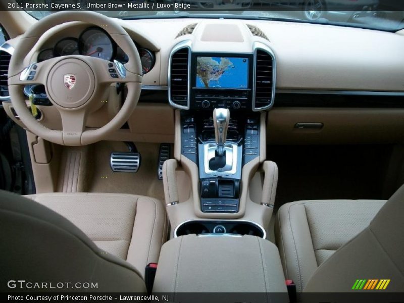 Umber Brown Metallic / Luxor Beige 2011 Porsche Cayenne S