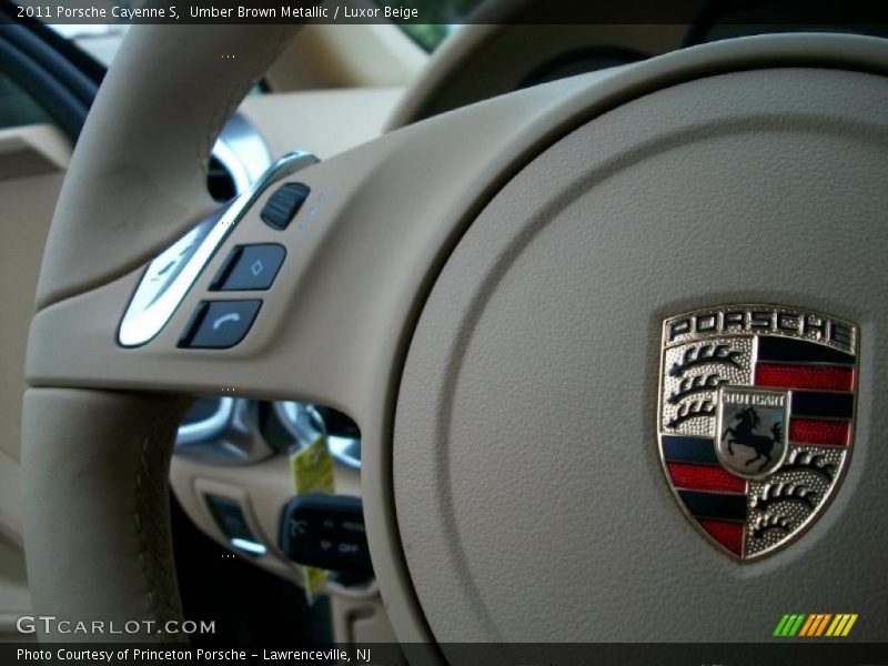Umber Brown Metallic / Luxor Beige 2011 Porsche Cayenne S