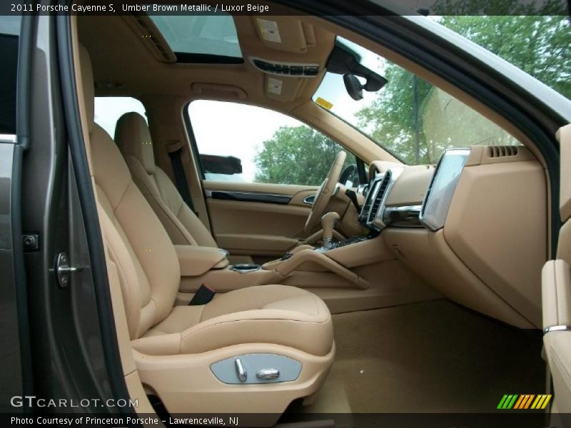 Umber Brown Metallic / Luxor Beige 2011 Porsche Cayenne S
