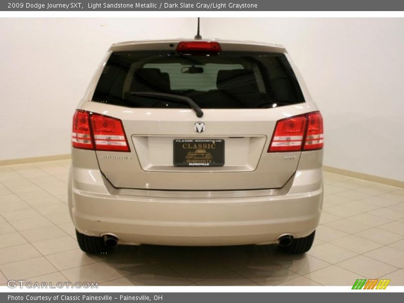 Light Sandstone Metallic / Dark Slate Gray/Light Graystone 2009 Dodge Journey SXT