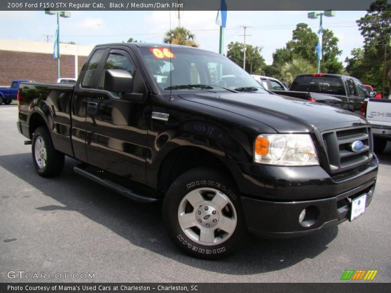Black / Medium/Dark Flint 2006 Ford F150 STX Regular Cab