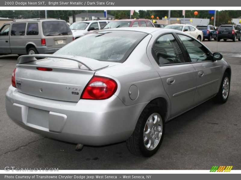 Bright Silver Metallic / Dark Slate Gray 2003 Dodge Neon SXT