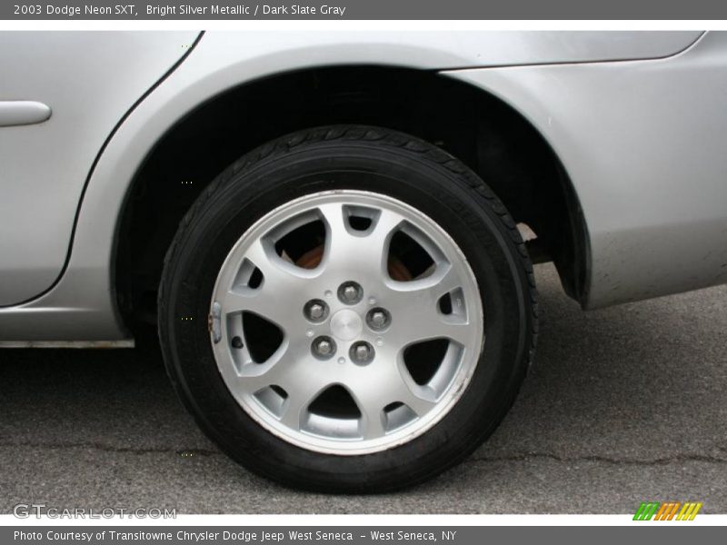 Bright Silver Metallic / Dark Slate Gray 2003 Dodge Neon SXT