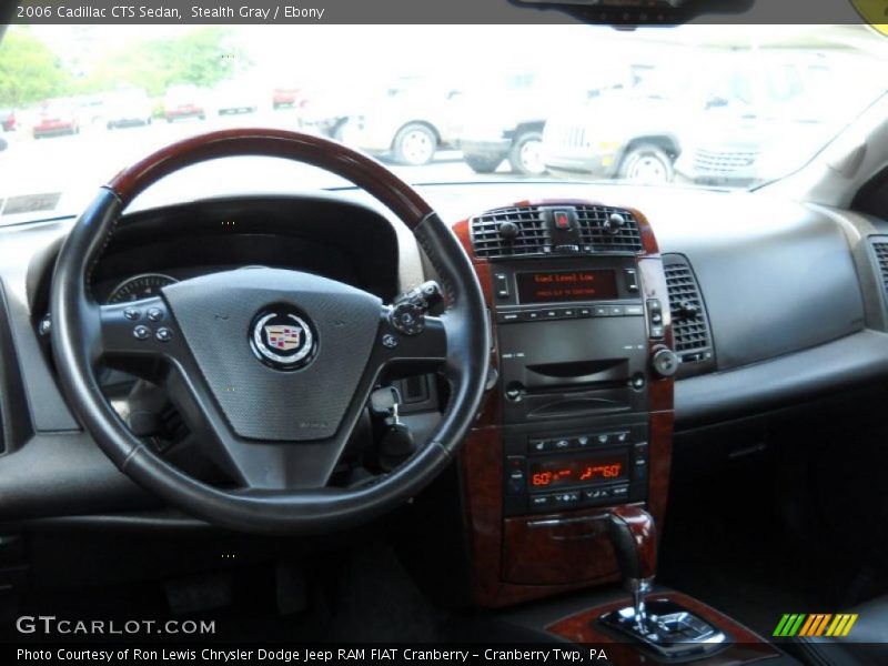 Stealth Gray / Ebony 2006 Cadillac CTS Sedan