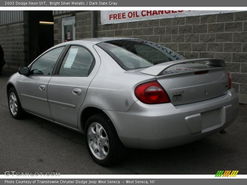 Bright Silver Metallic / Dark Slate Gray 2003 Dodge Neon SXT