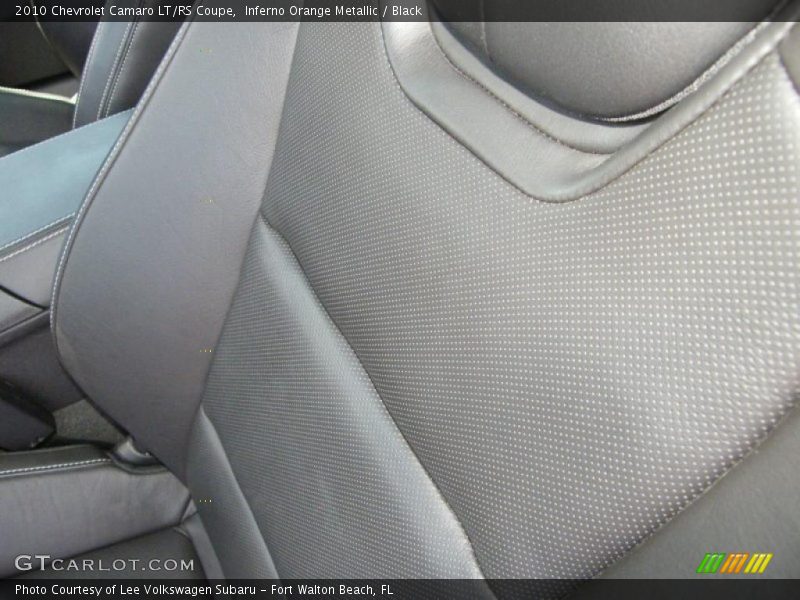 Inferno Orange Metallic / Black 2010 Chevrolet Camaro LT/RS Coupe