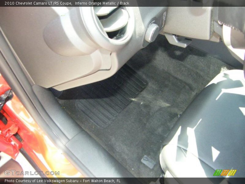 Inferno Orange Metallic / Black 2010 Chevrolet Camaro LT/RS Coupe