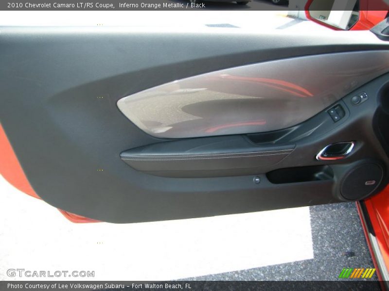 Inferno Orange Metallic / Black 2010 Chevrolet Camaro LT/RS Coupe
