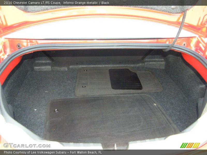 Inferno Orange Metallic / Black 2010 Chevrolet Camaro LT/RS Coupe