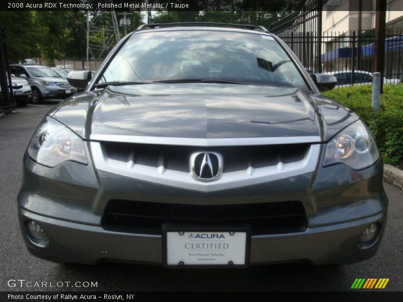 Polished Metal Metallic / Taupe 2008 Acura RDX Technology