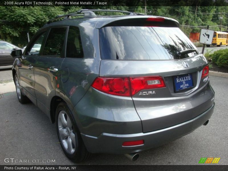Polished Metal Metallic / Taupe 2008 Acura RDX Technology