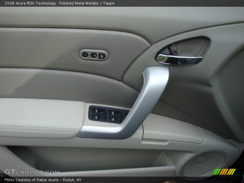 Polished Metal Metallic / Taupe 2008 Acura RDX Technology