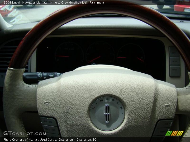 Mineral Grey Metallic / Light Parchment 2004 Lincoln Navigator Ultimate