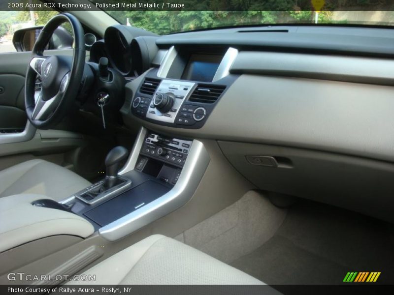 Polished Metal Metallic / Taupe 2008 Acura RDX Technology