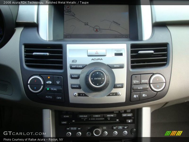 Polished Metal Metallic / Taupe 2008 Acura RDX Technology