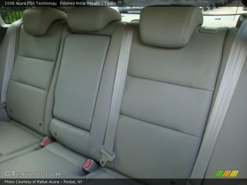 Polished Metal Metallic / Taupe 2008 Acura RDX Technology