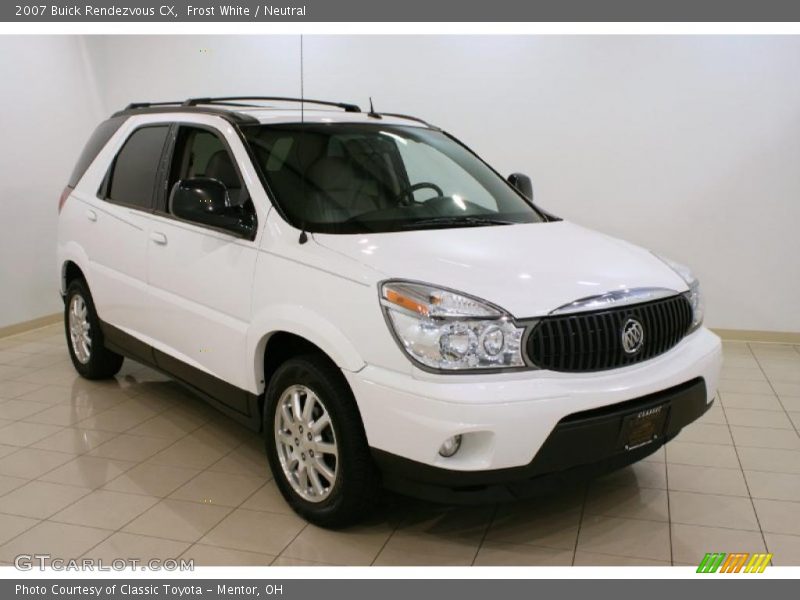 Frost White / Neutral 2007 Buick Rendezvous CX