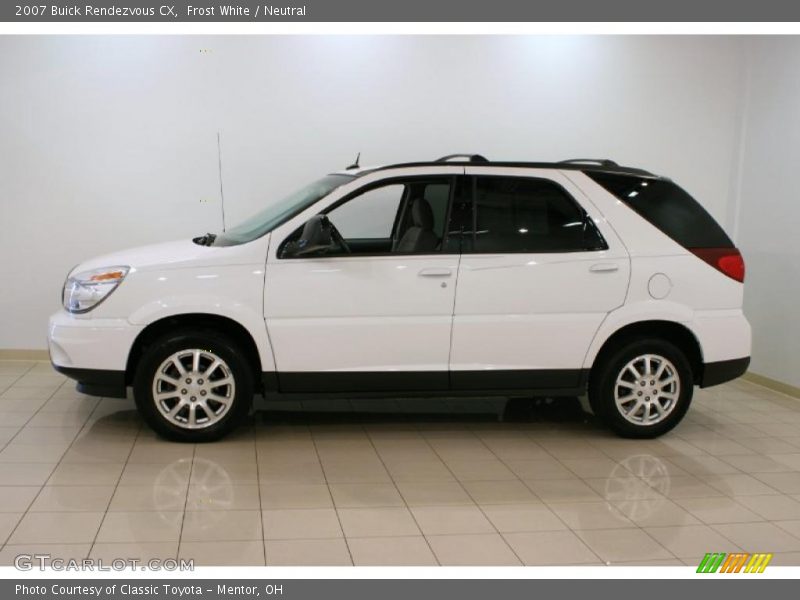 Frost White / Neutral 2007 Buick Rendezvous CX