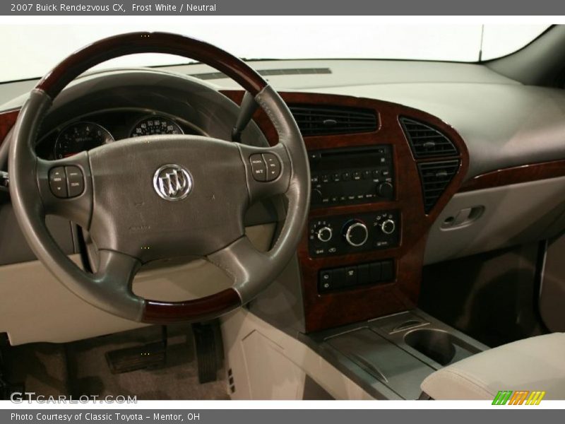 Frost White / Neutral 2007 Buick Rendezvous CX