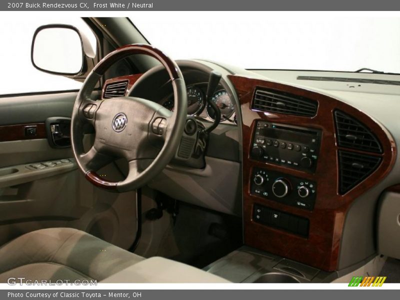 Frost White / Neutral 2007 Buick Rendezvous CX