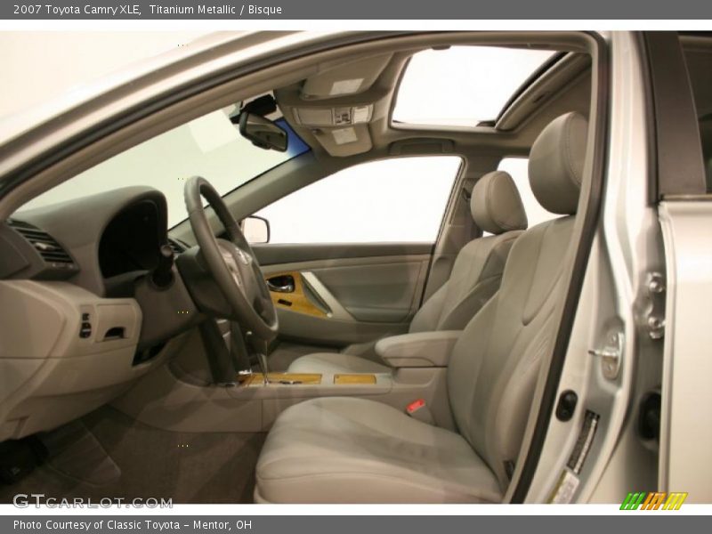 Titanium Metallic / Bisque 2007 Toyota Camry XLE