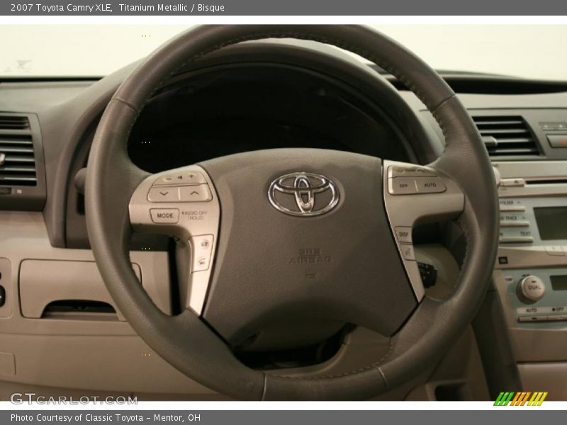 Titanium Metallic / Bisque 2007 Toyota Camry XLE
