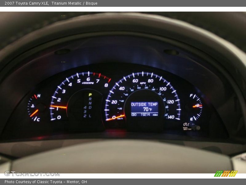 Titanium Metallic / Bisque 2007 Toyota Camry XLE