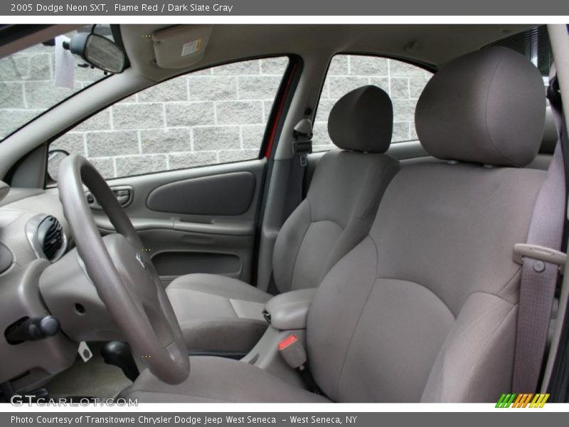 Flame Red / Dark Slate Gray 2005 Dodge Neon SXT