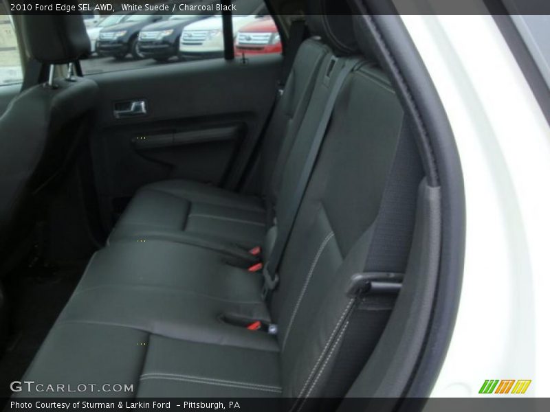 White Suede / Charcoal Black 2010 Ford Edge SEL AWD
