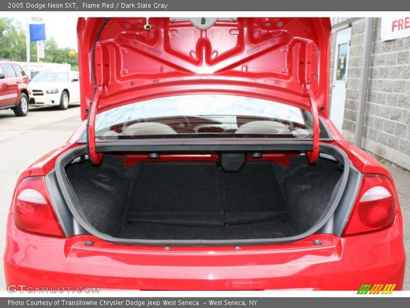 Flame Red / Dark Slate Gray 2005 Dodge Neon SXT
