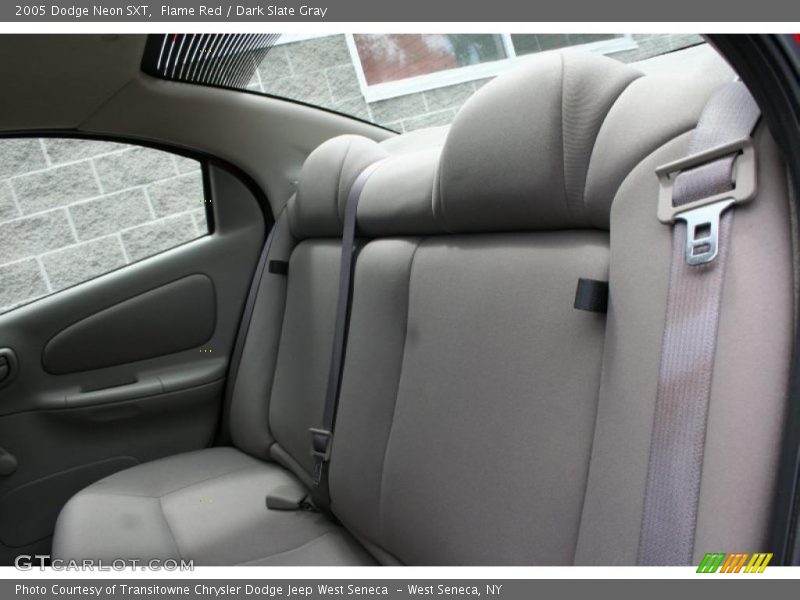 Flame Red / Dark Slate Gray 2005 Dodge Neon SXT