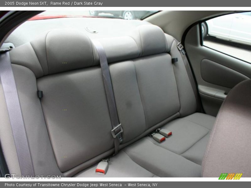 Flame Red / Dark Slate Gray 2005 Dodge Neon SXT