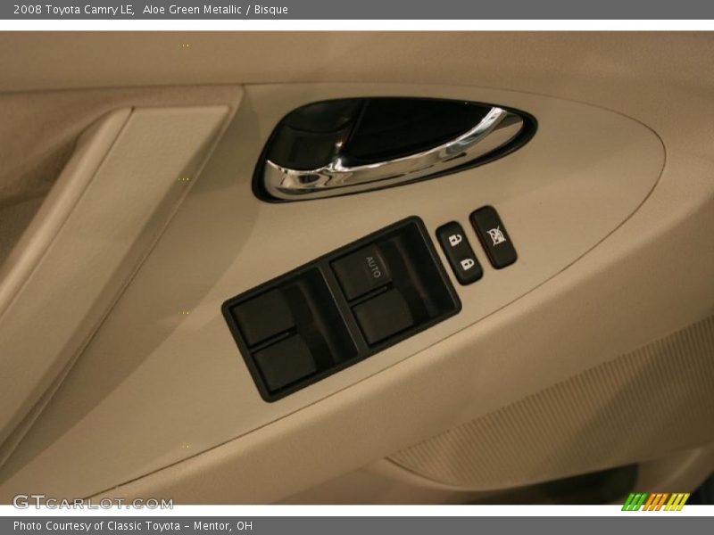 Aloe Green Metallic / Bisque 2008 Toyota Camry LE